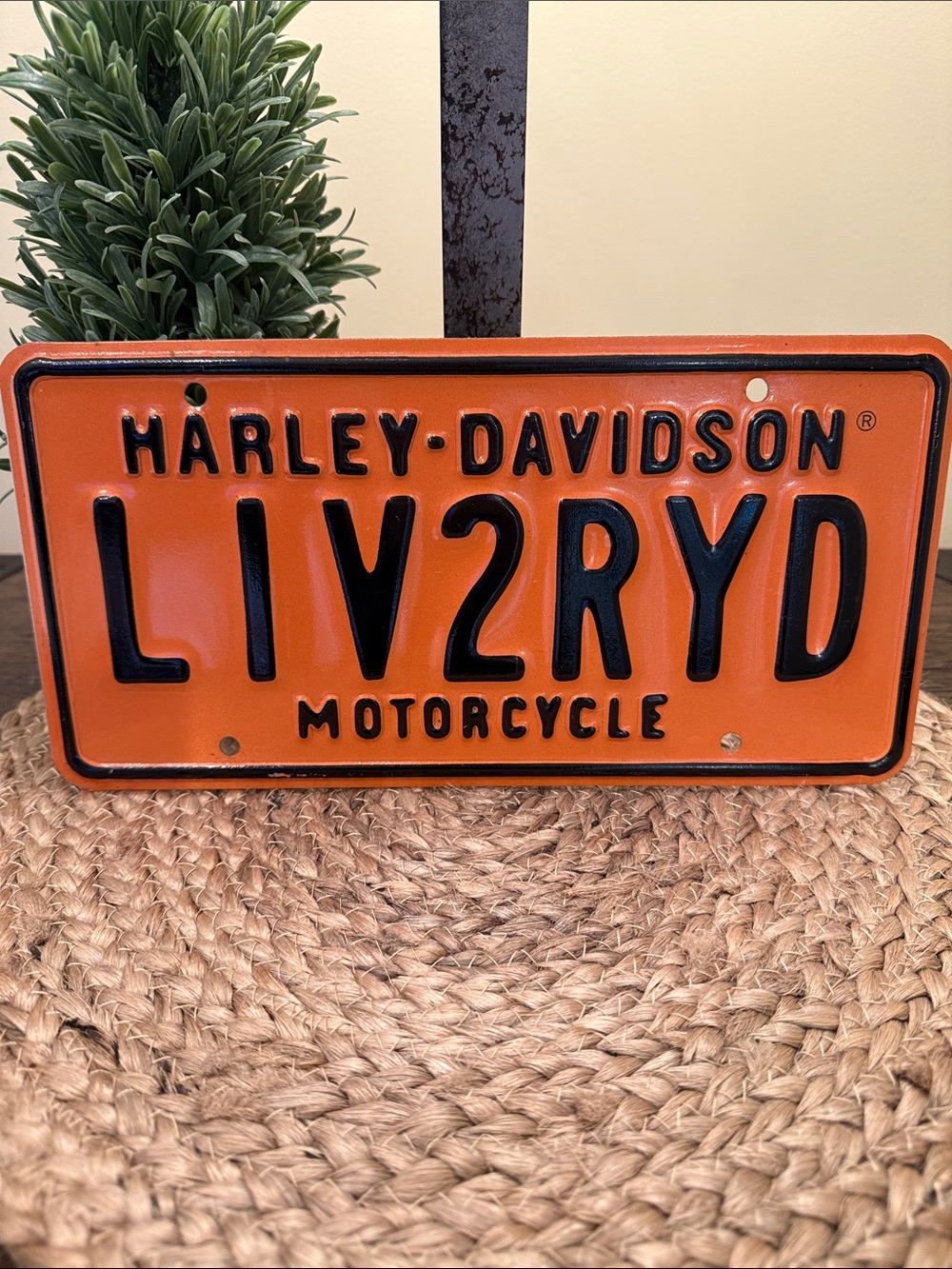🧡🖤Harley-Davidson Metal Sign